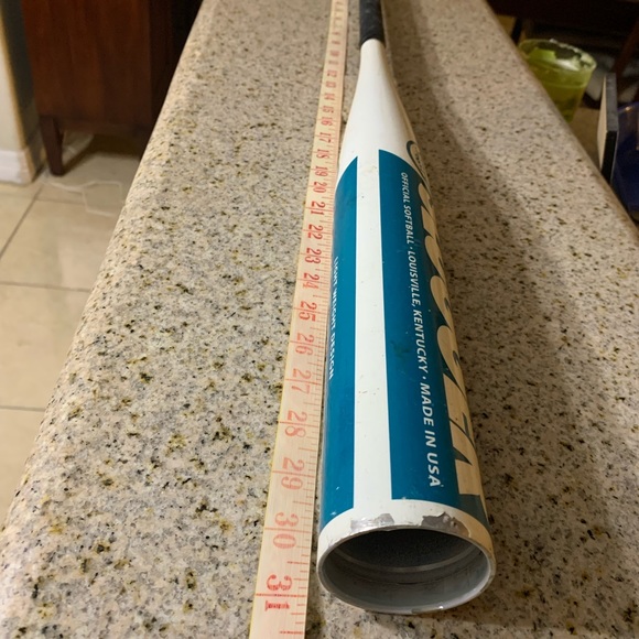 Vintage SB 7 Louisville Slugger Metal Bat - Missing top cap - Picture 2 of 7